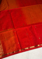 Handloom Pure Maheshwari Silk by Cotton Saree