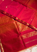 Handloom Pure Maheshwari Silk by Cotton Saree