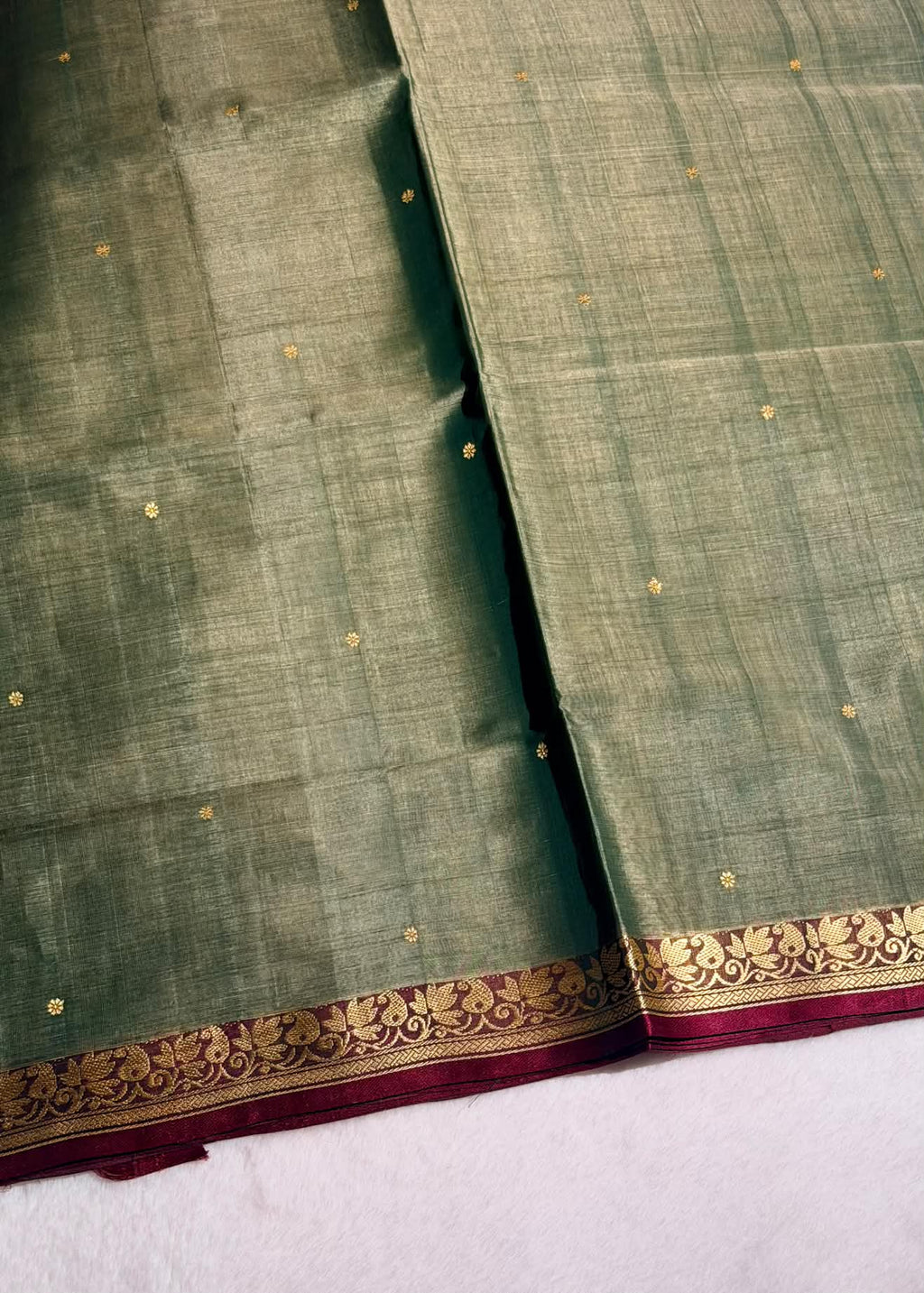 Handloom Vegan Silk Saree