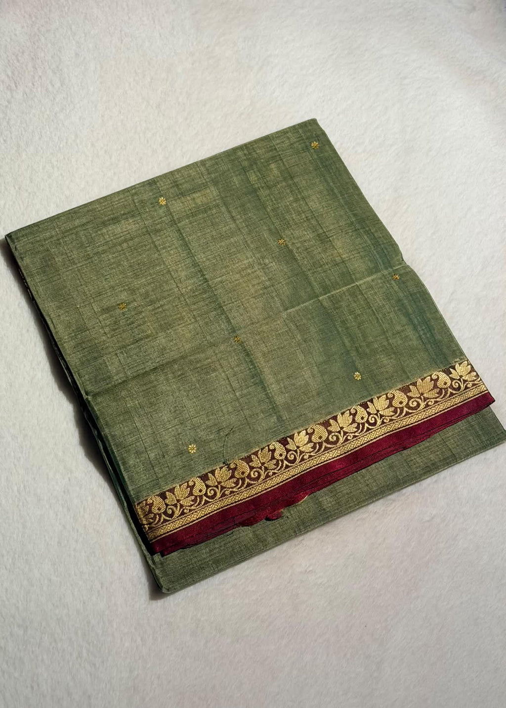 Handloom Vegan Silk Saree