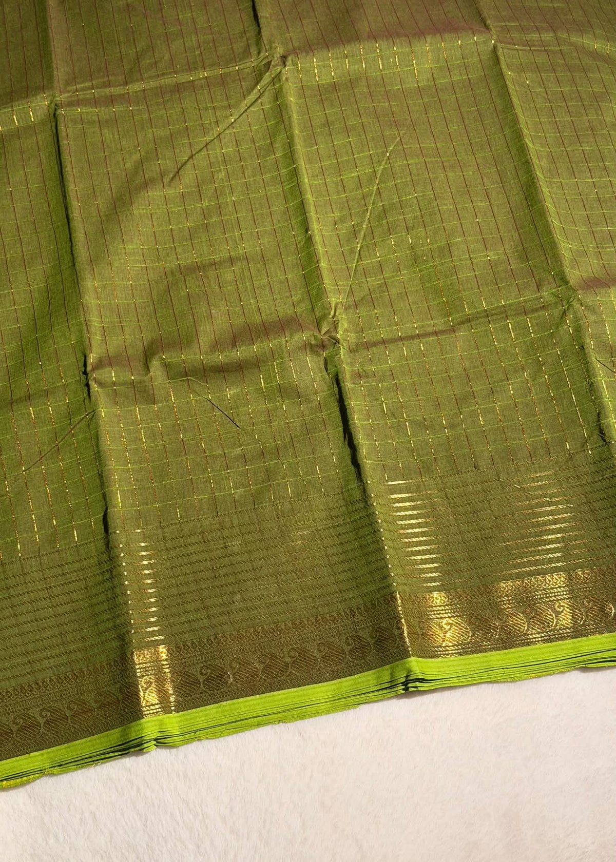 Premium Vintage Kanchi Cotton Saree
