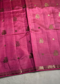 Semi Tussar Silk Saree With Blouse Piece