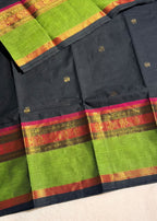 Grand Pallu Premium Kanchi Cotton Saree