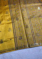 Semi Tussar Silk Saree With Blouse Piece