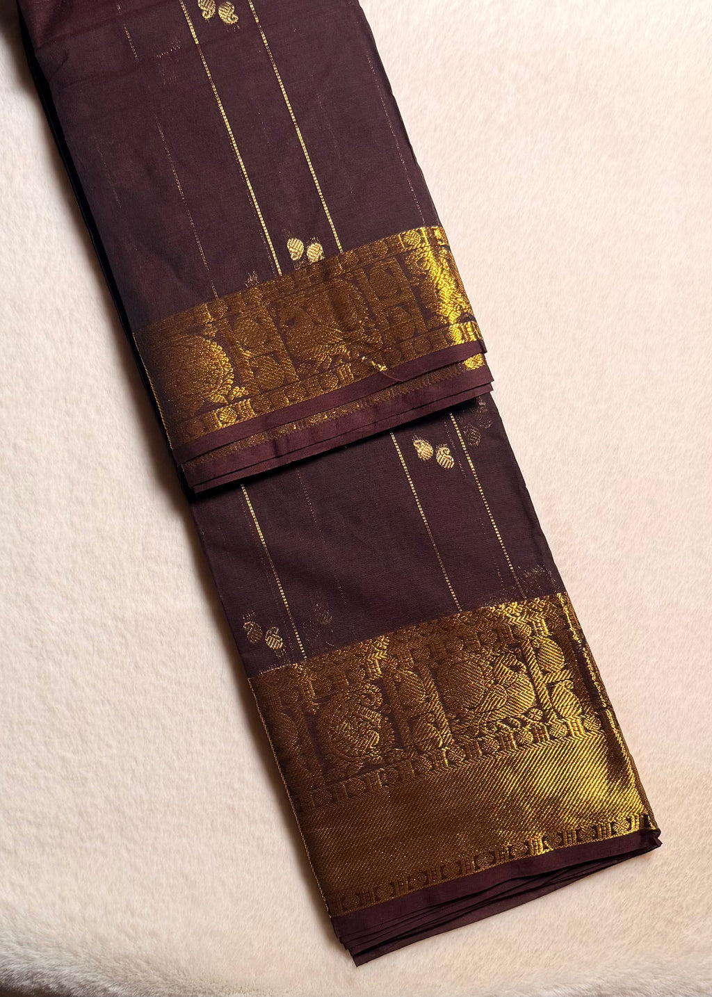 Grand Pallu Premium Kanchi Cotton Saree