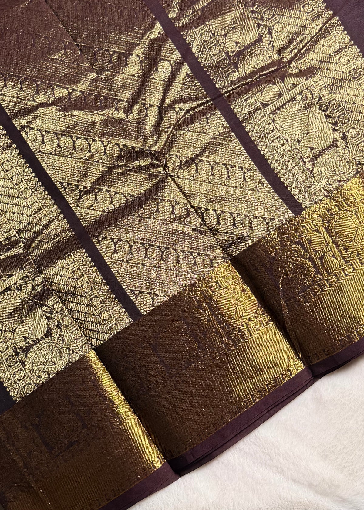 Grand Pallu Premium Kanchi Cotton Saree