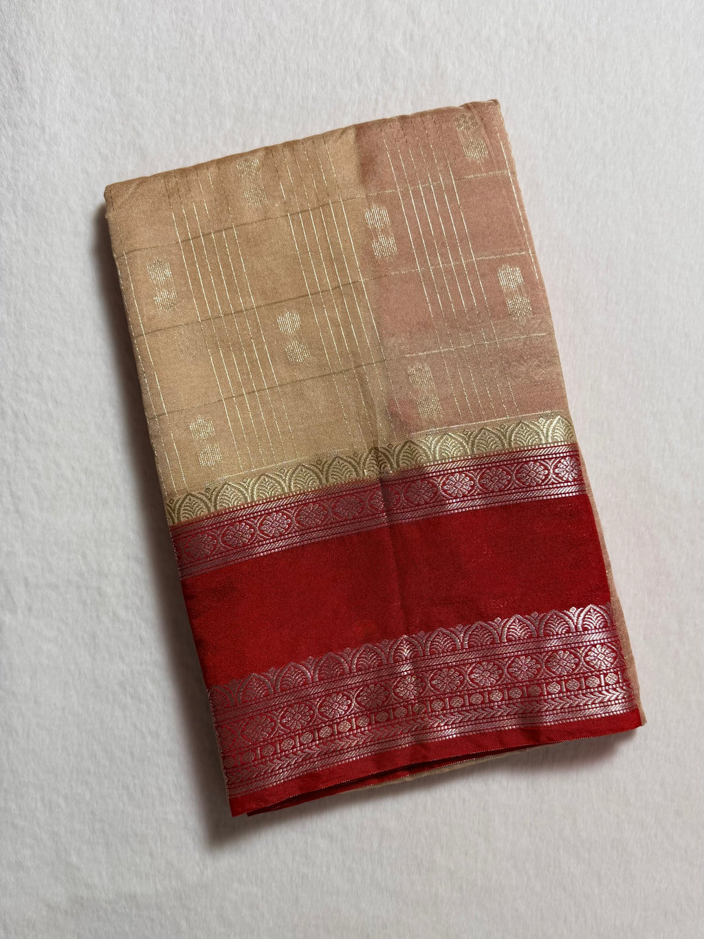 Semi Chiniya Silk Saree