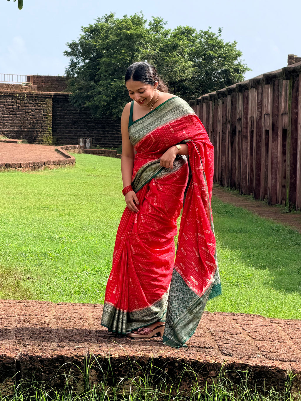 Premium Chiniya Silk Saree