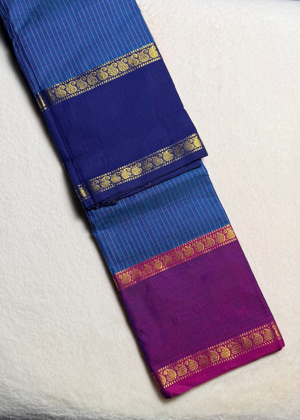 Premium Ganga Jamuna Kanchi Cotton Saree