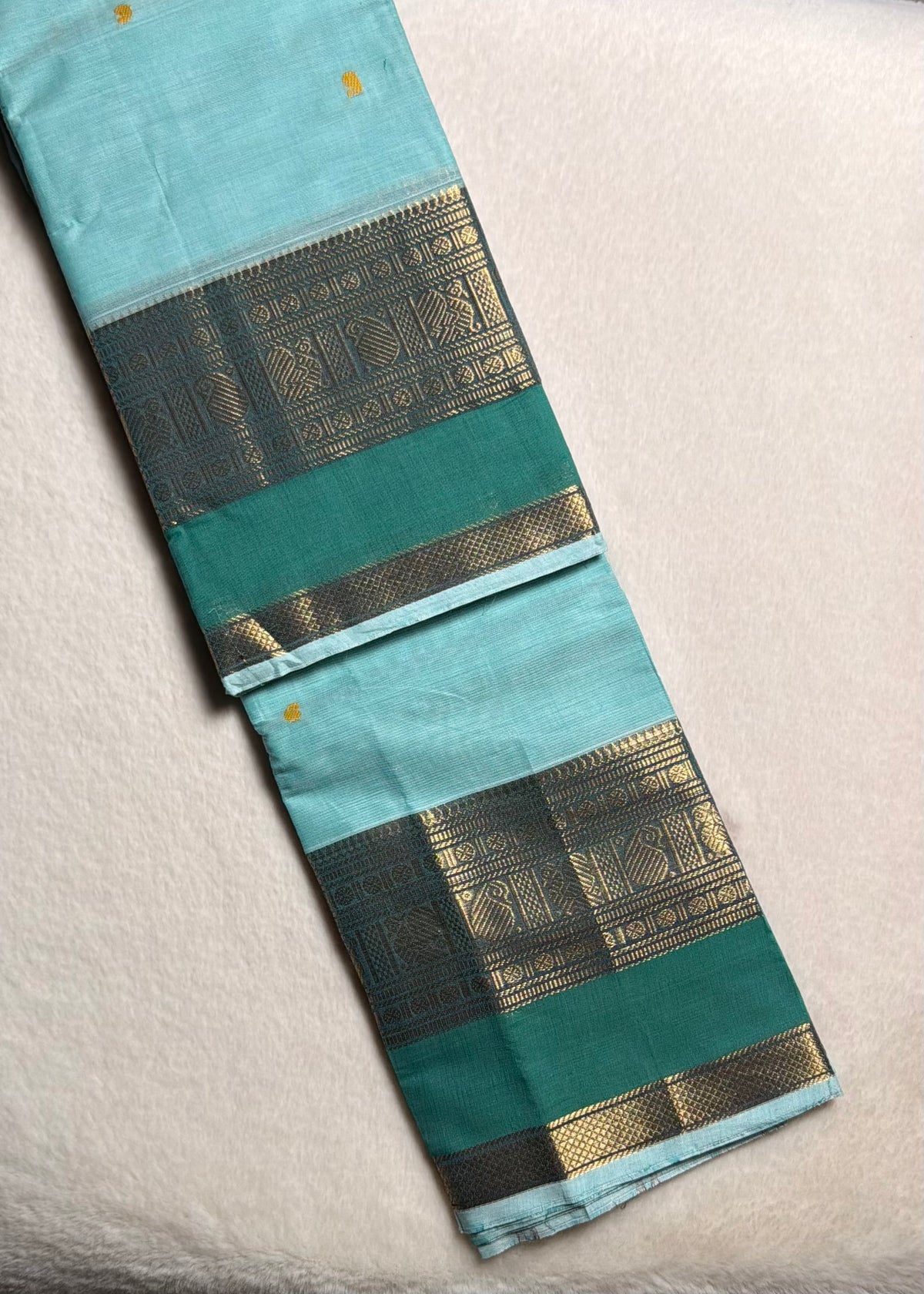 Premium Zari Kanchi Cotton Saree