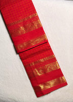 Premium Zari Kanchi Cotton Saree
