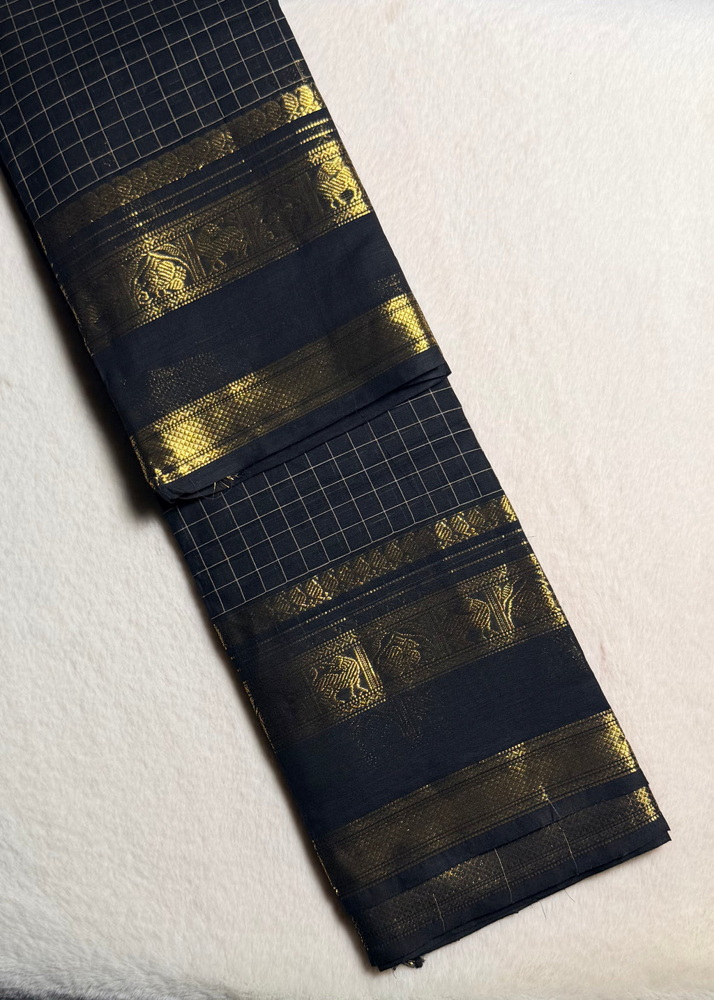 Premium Vintage Kanchi Cotton Saree