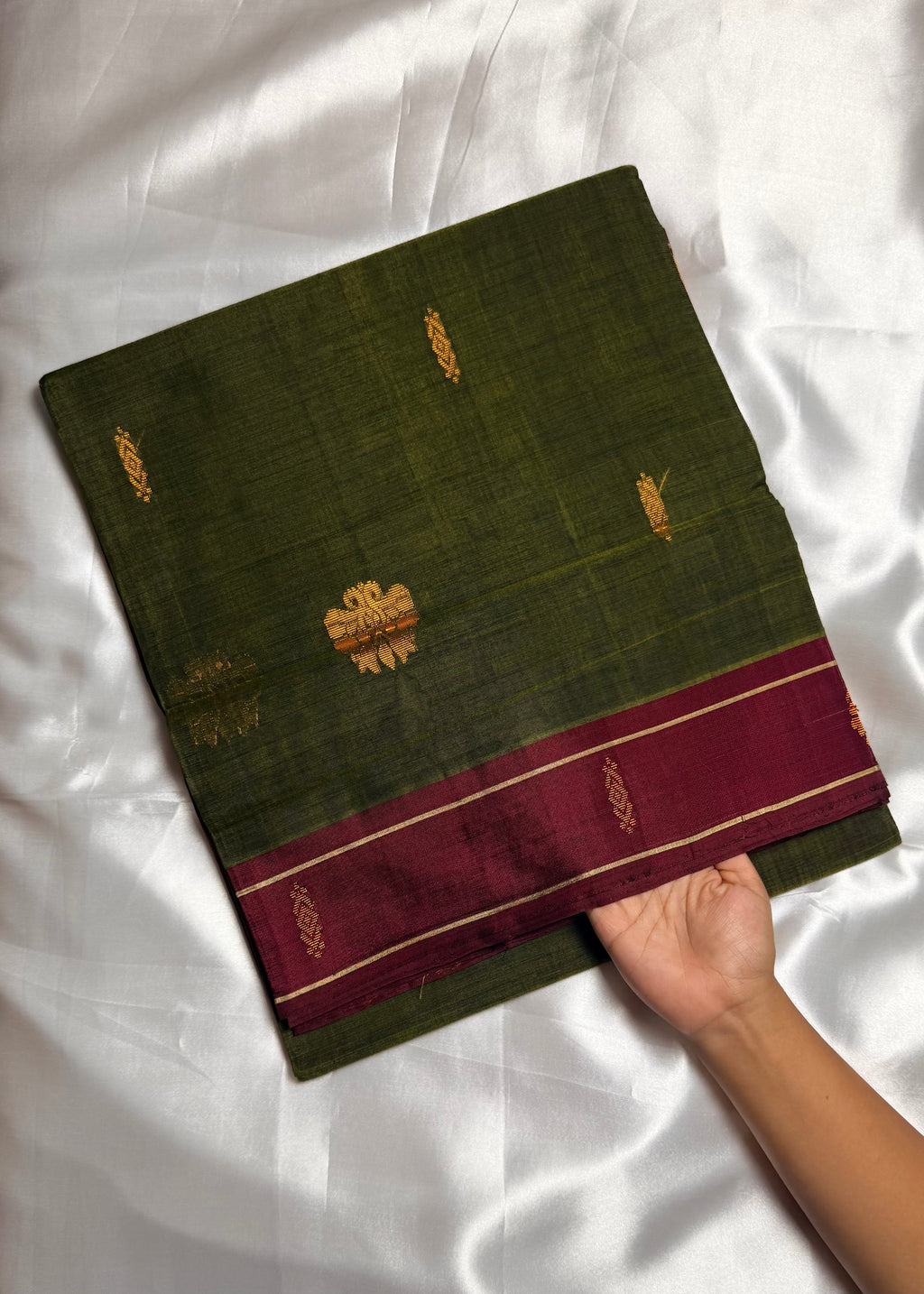 Handloom Vegan Silk Saree