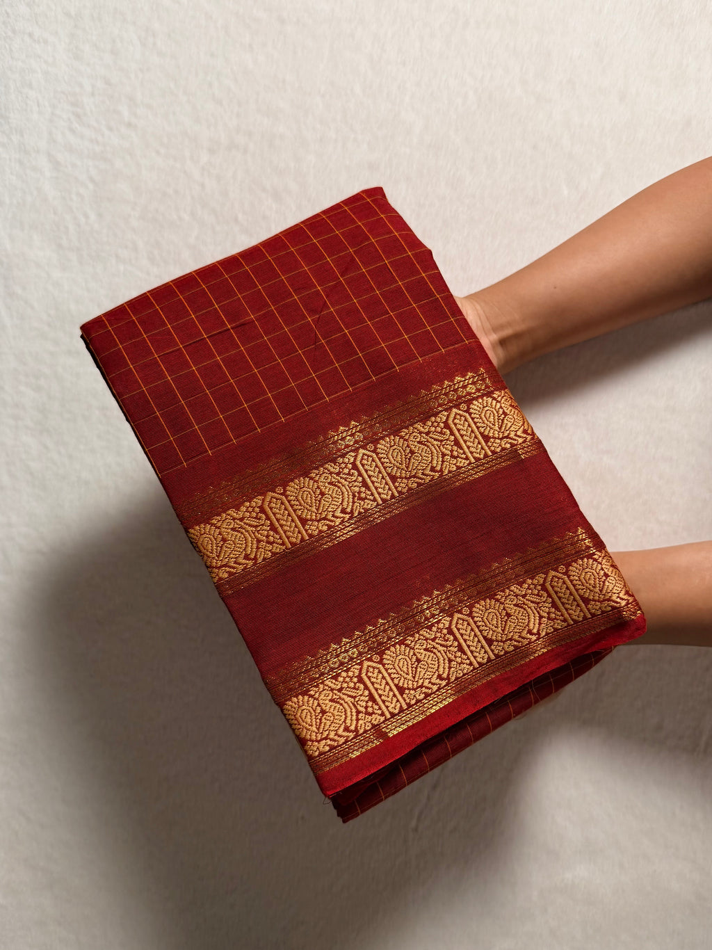 Vintage Premium Kanchi Cotton Saree