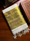 Kerala Traditional Polka Dot Set Saree