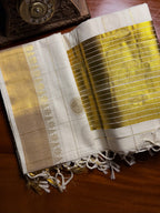 Kerala Traditional Polka Dot Set Saree
