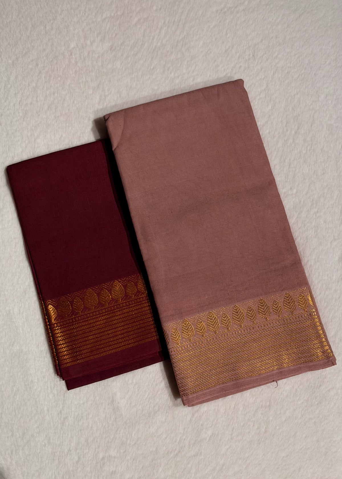 Traditional Madurai Sungudi Cotton Saree With Blouse