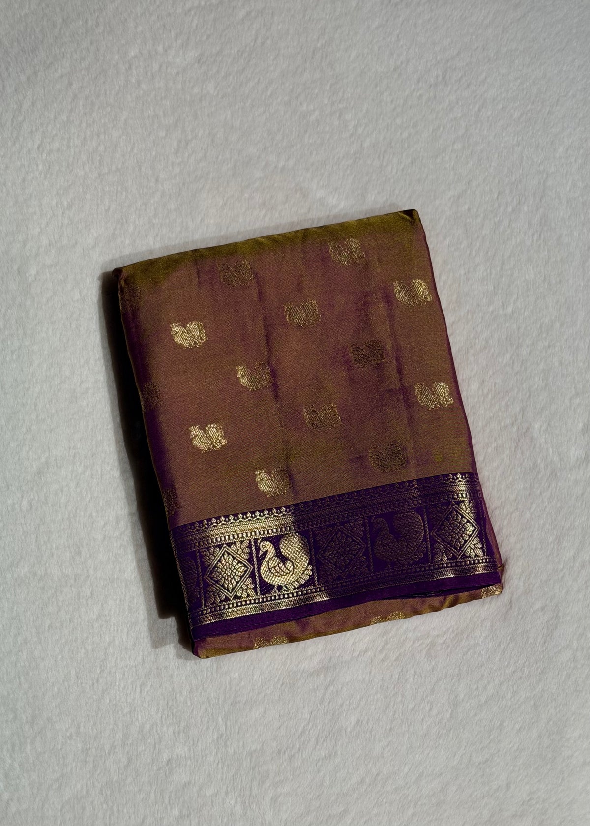 Semi Tussar Silk Saree With Blouse Piece