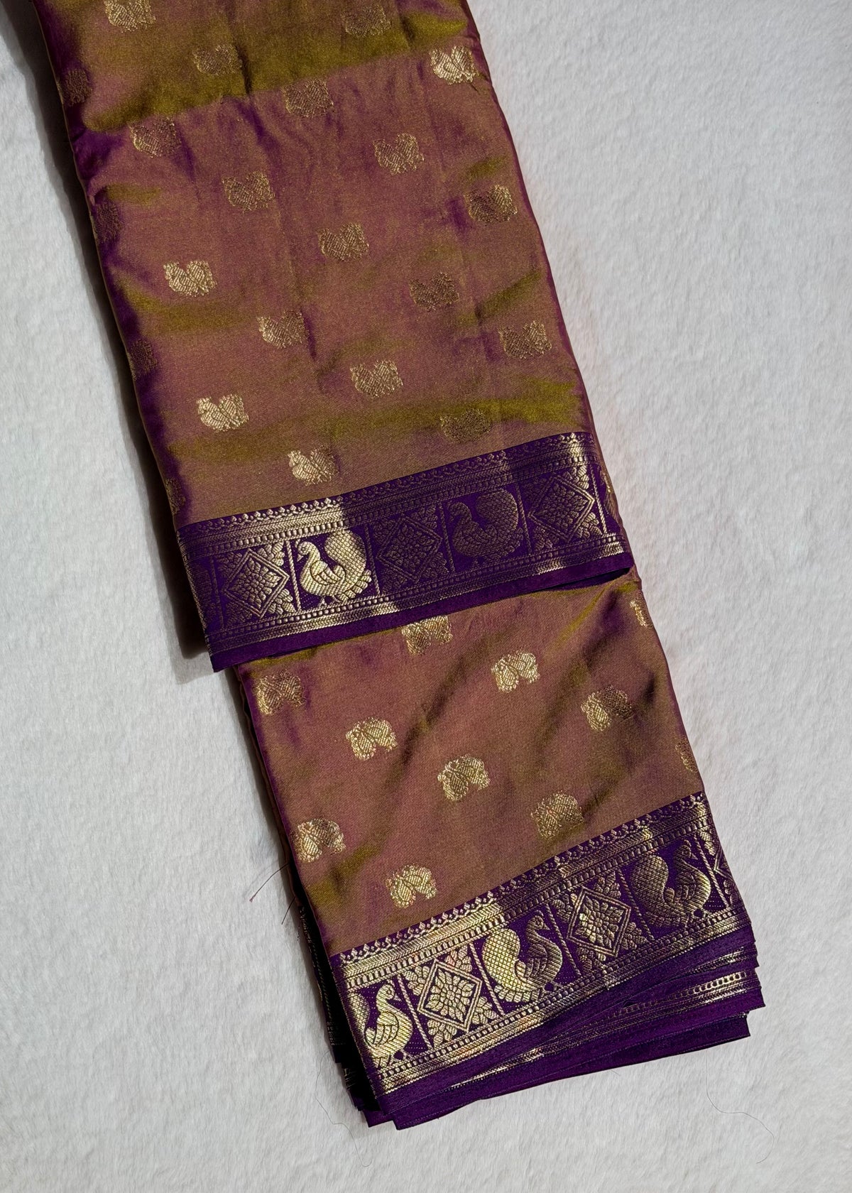 Semi Tussar Silk Saree With Blouse Piece