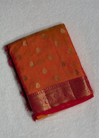 Semi Tussar Silk Saree With Blouse Piece
