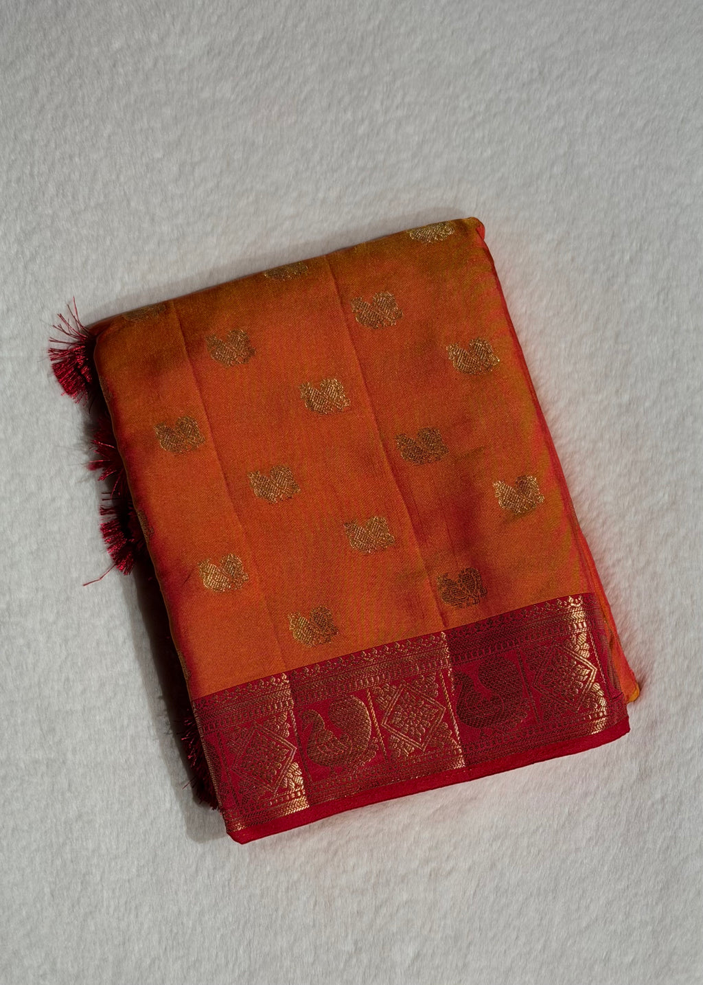 Semi Tussar Silk Saree With Blouse Piece