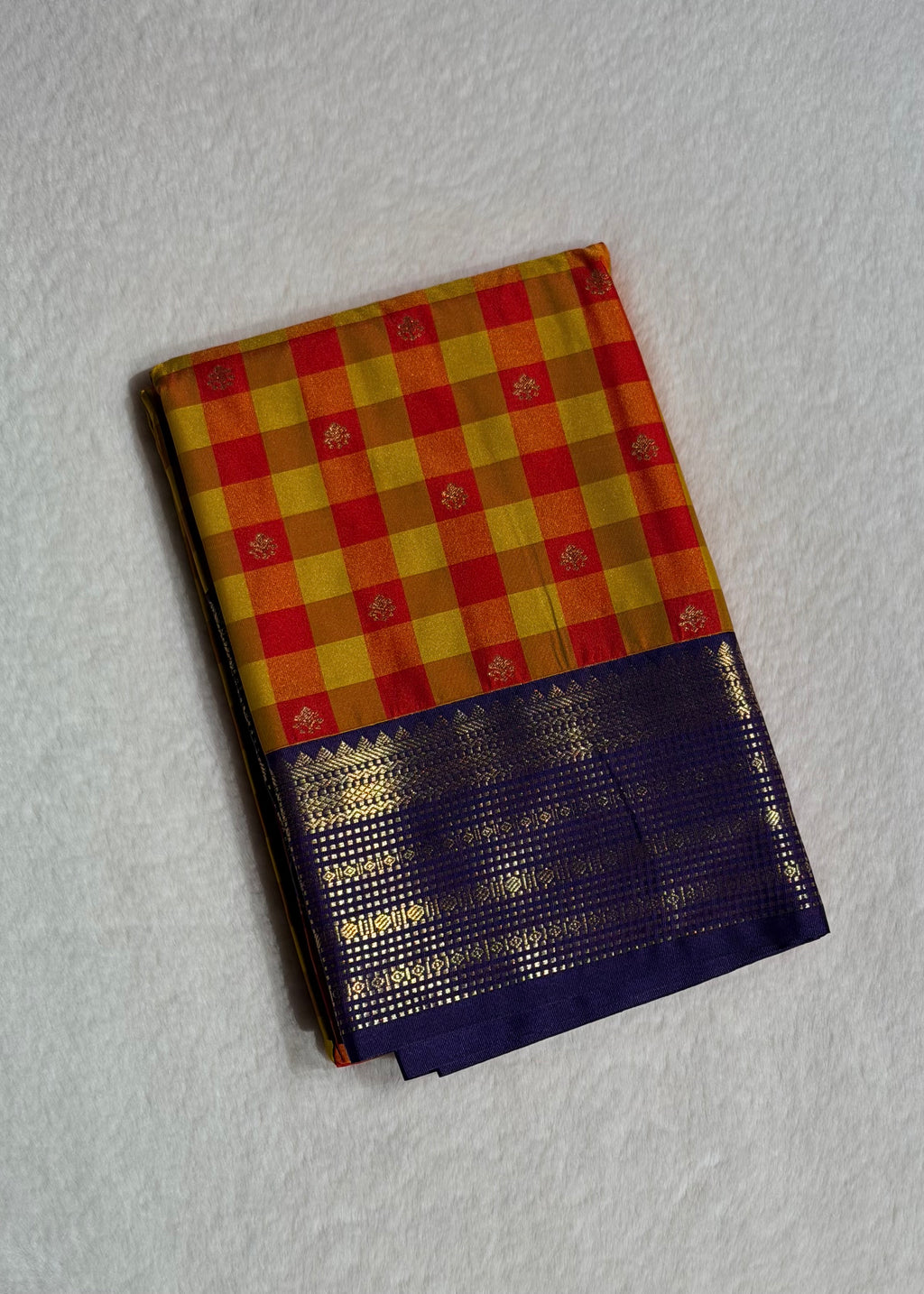 Vintage Semi Kanchipuram Silk saree
