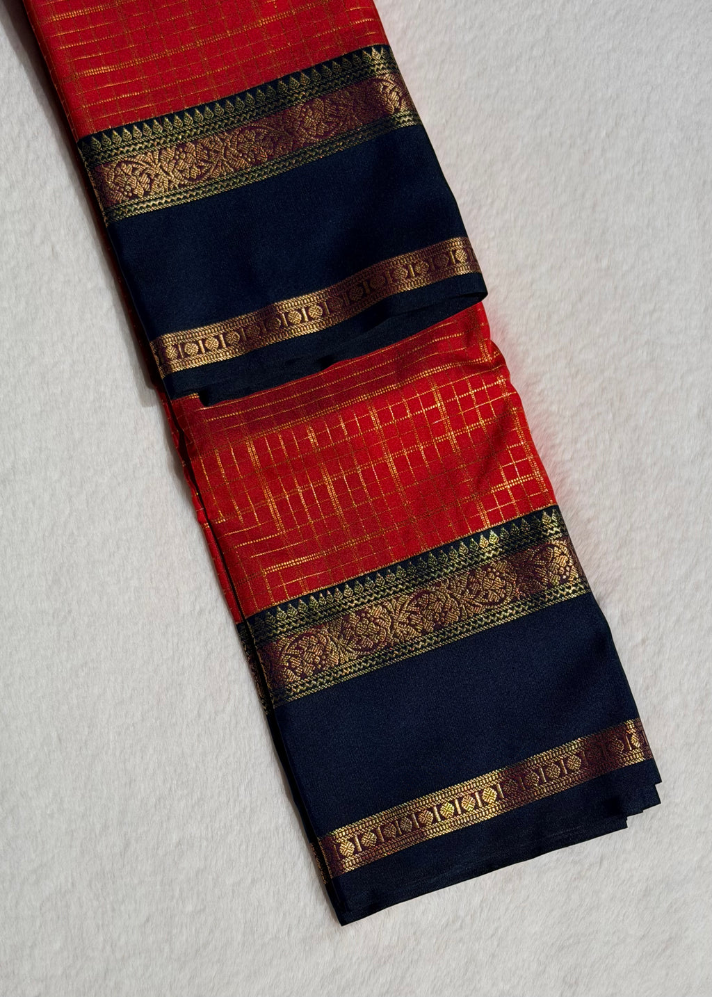 Vintage Semi Kanchipuram Silk saree