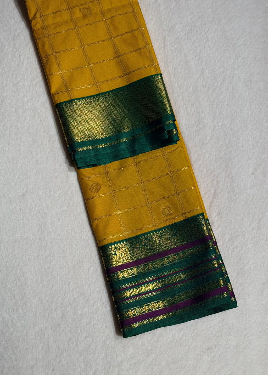 Vintage Semi Kanchipuram Silk saree