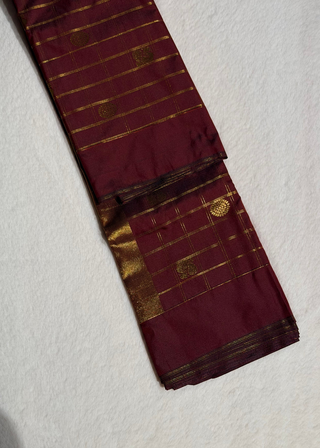 Vintage Semi Kanchipuram Silk saree