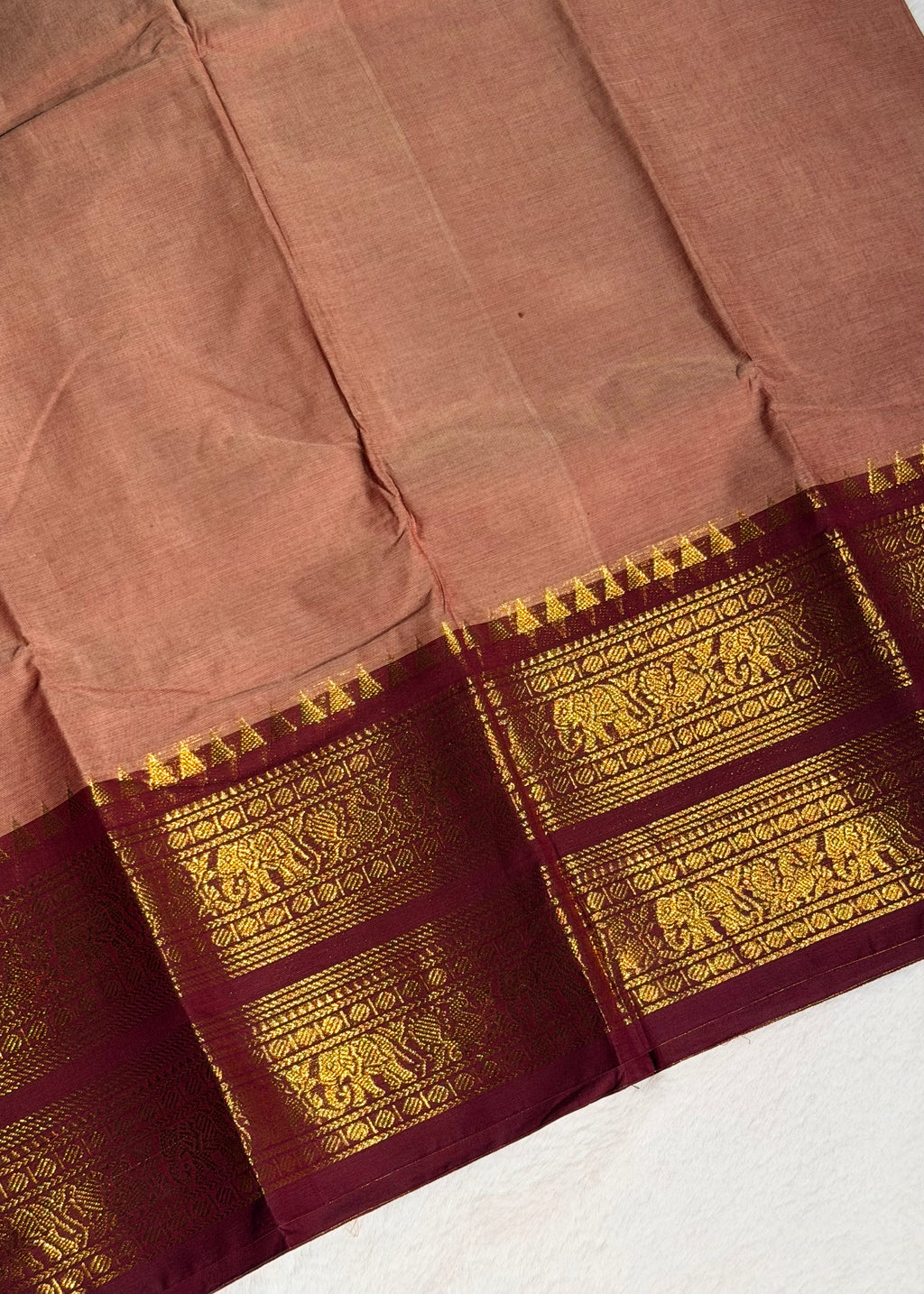 Premium kanchi cotton saree