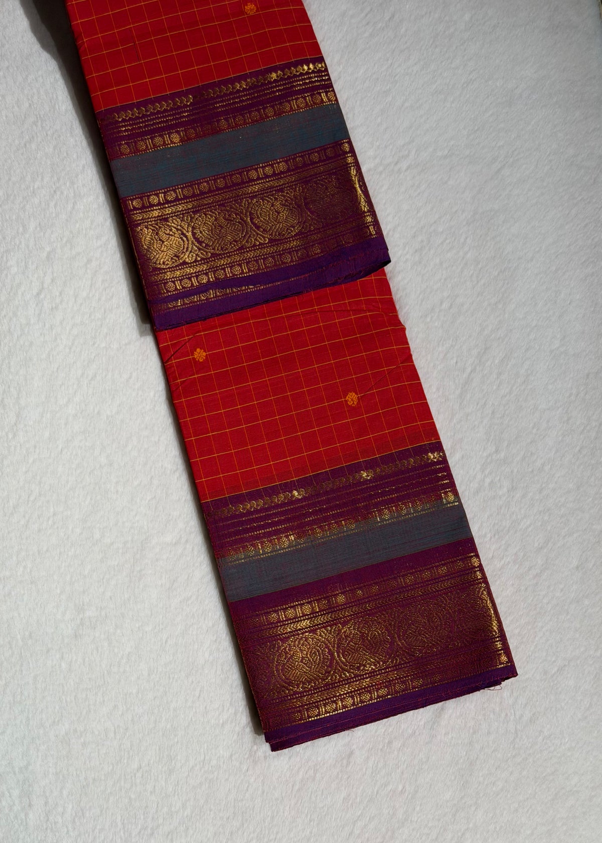 Premium vintage kanchi cotton saree