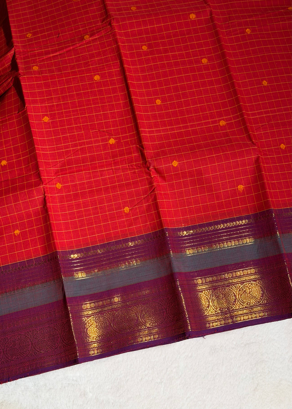 Premium vintage kanchi cotton saree