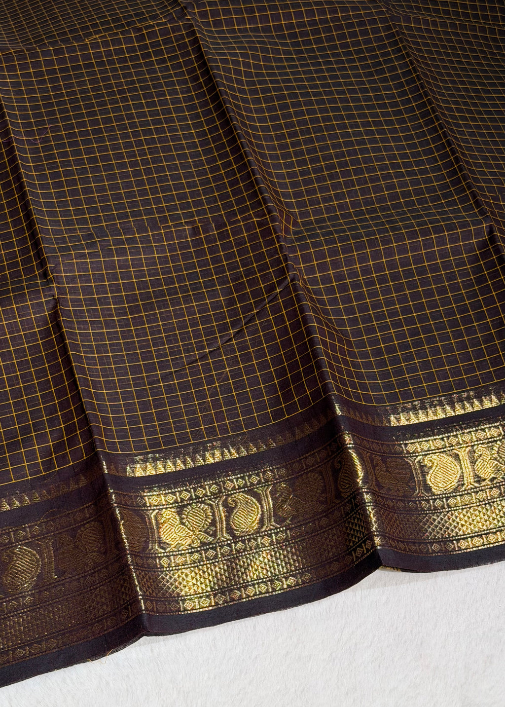 Premium vintage kanchi cotton saree