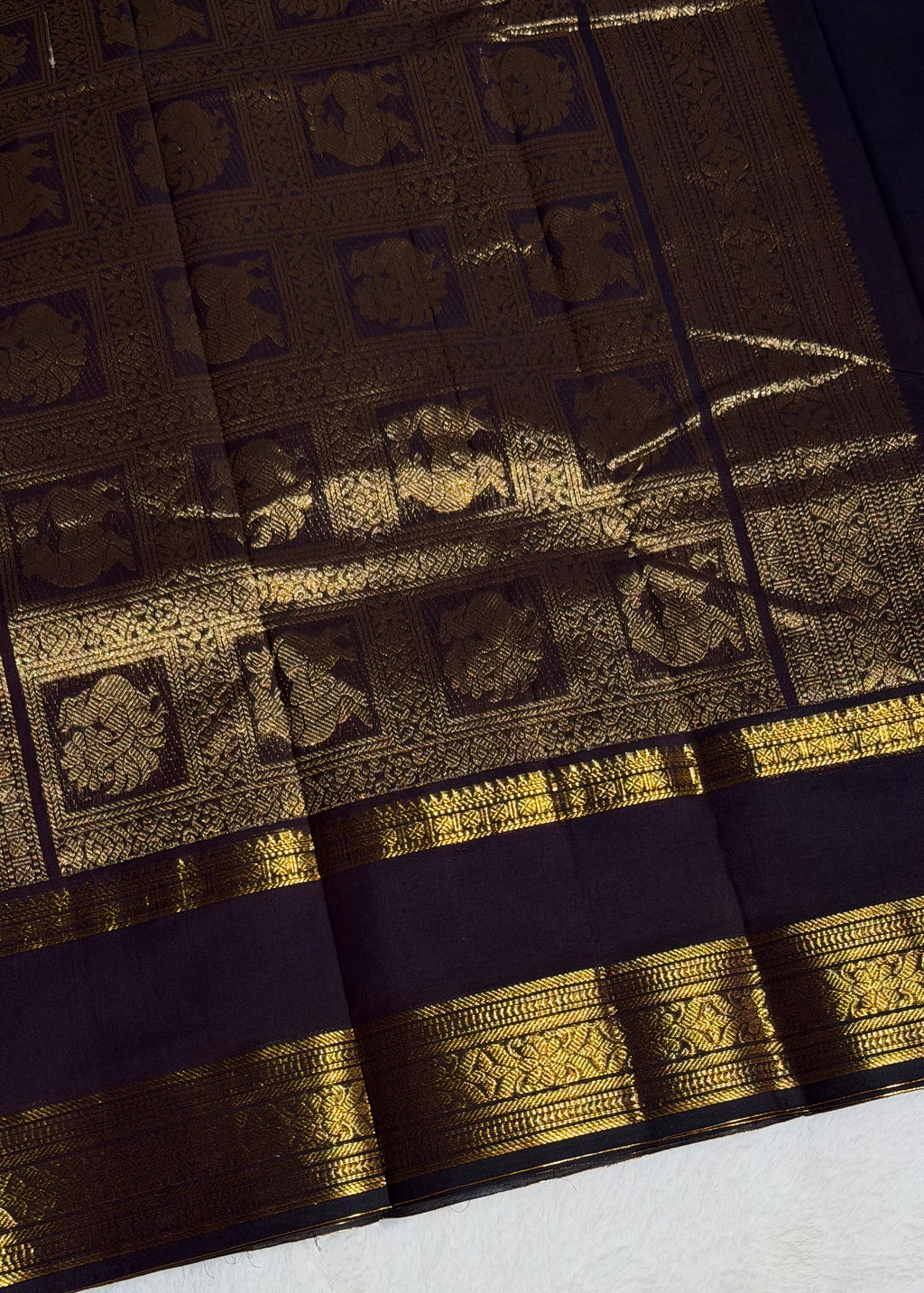 Grand Pallu Premium Kanchi Cotton Saree