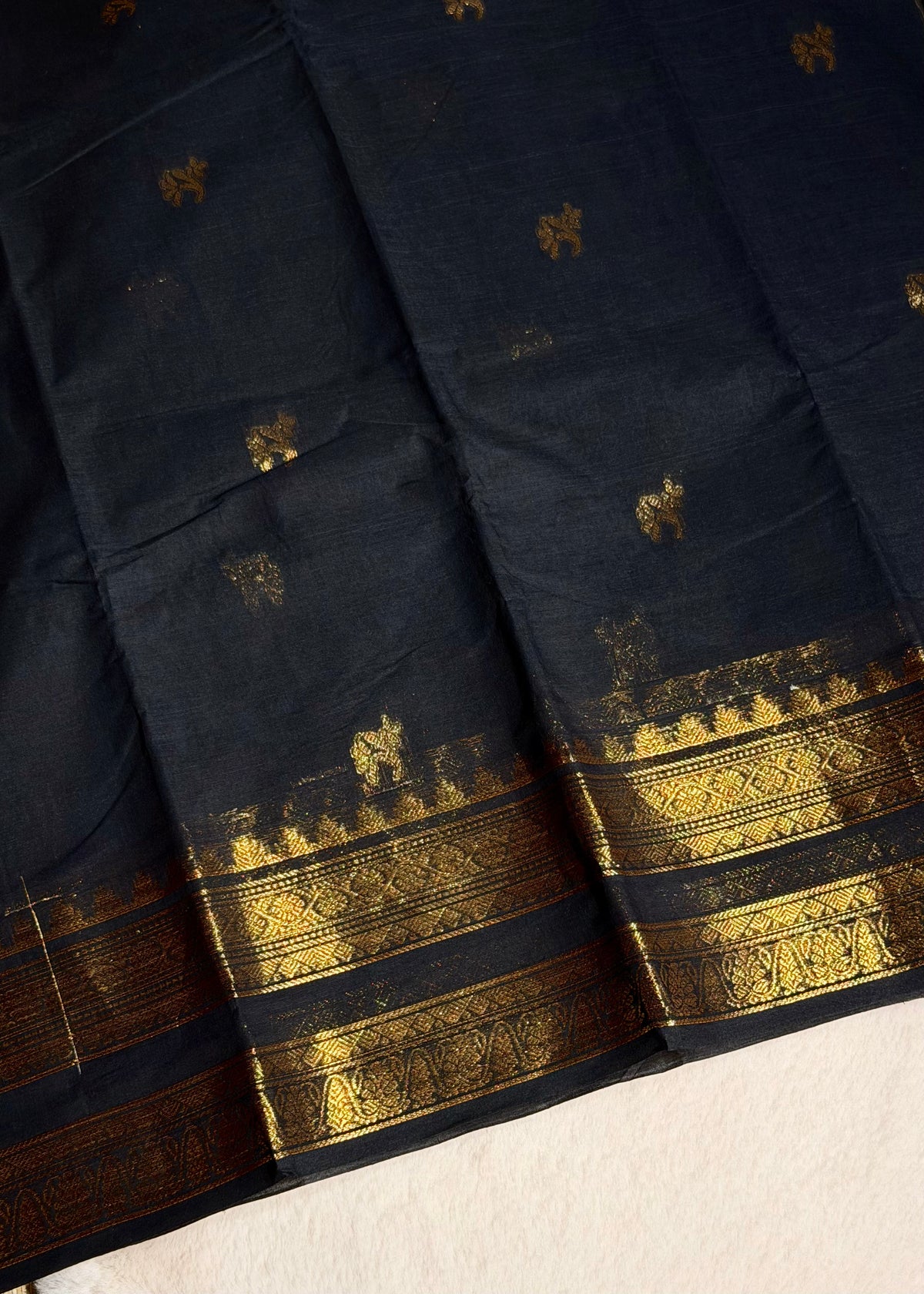 Grand Pallu Premium Kanchi Cotton Saree