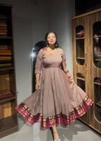 Flared Anarkali Dress