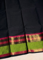 Premium Zari kanchi cotton saree