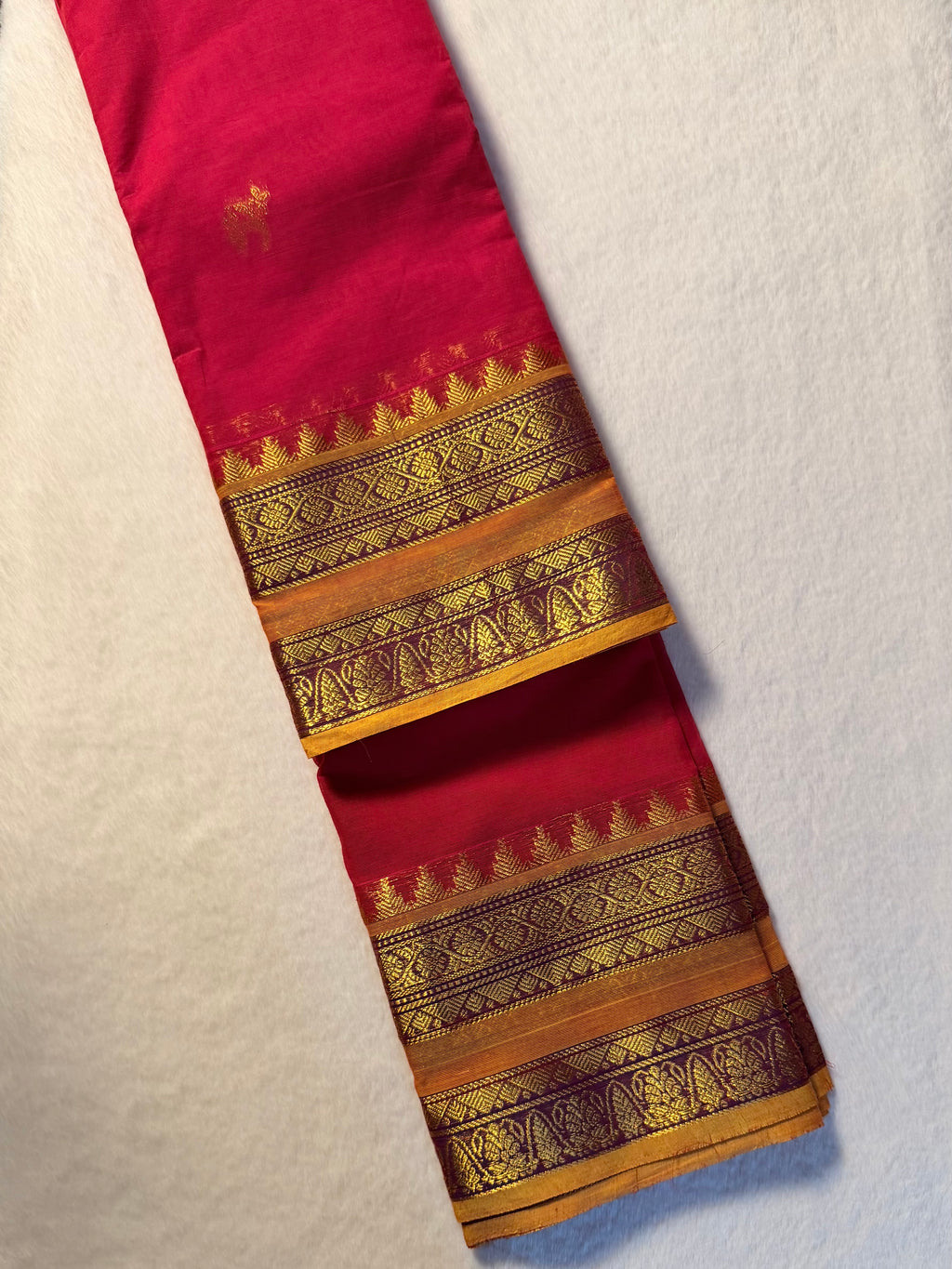 Grand Pallu Vintage Premium Kanchi Cotton Saree