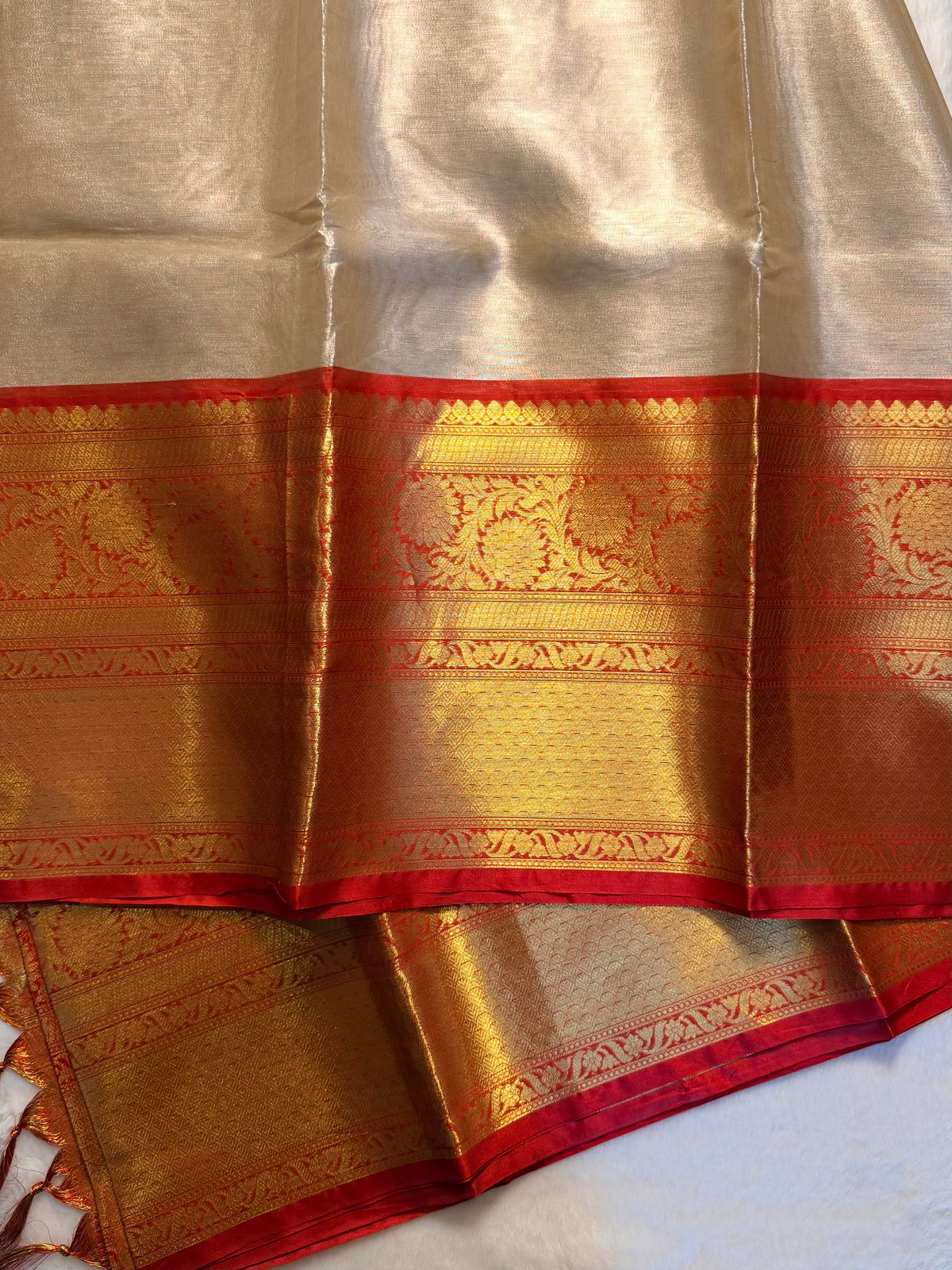 Glass Tissue Saree