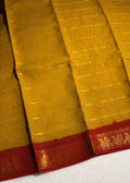 Traditional Madurai Sungudi Cotton Saree With Blouse Piece