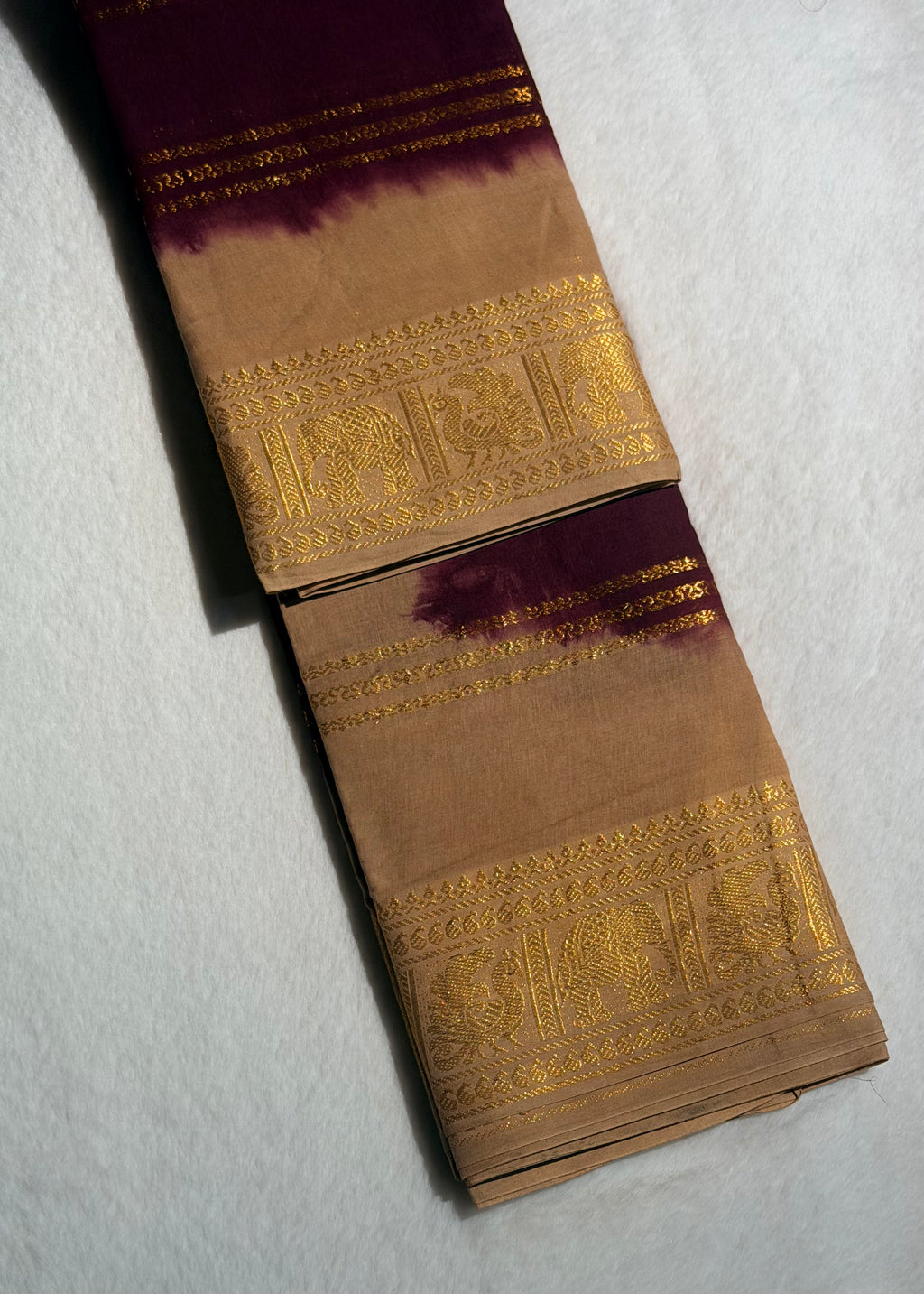Traditional Madurai Sungudi Cotton Saree With Blouse Piece