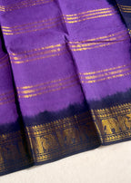 Traditional Madurai Sungudi Cotton Saree With Blouse Piece