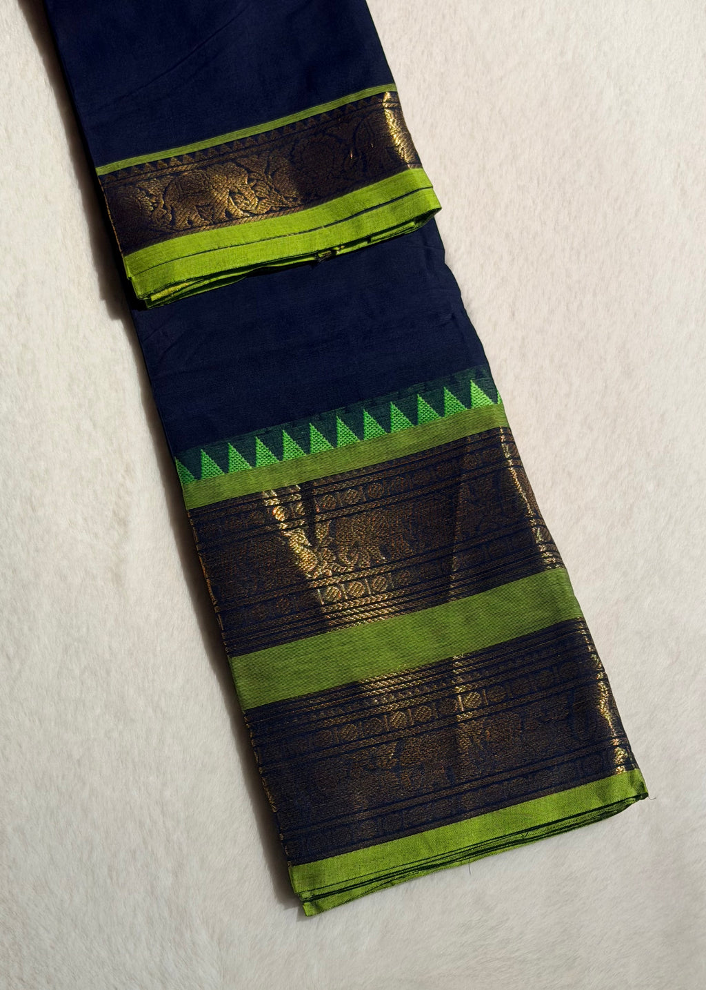 Premium kanchi cotton saree