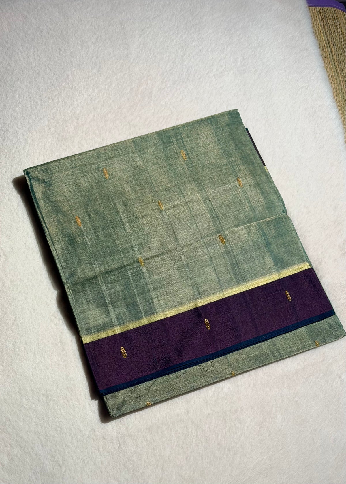 Handloom Vegan Silk Saree
