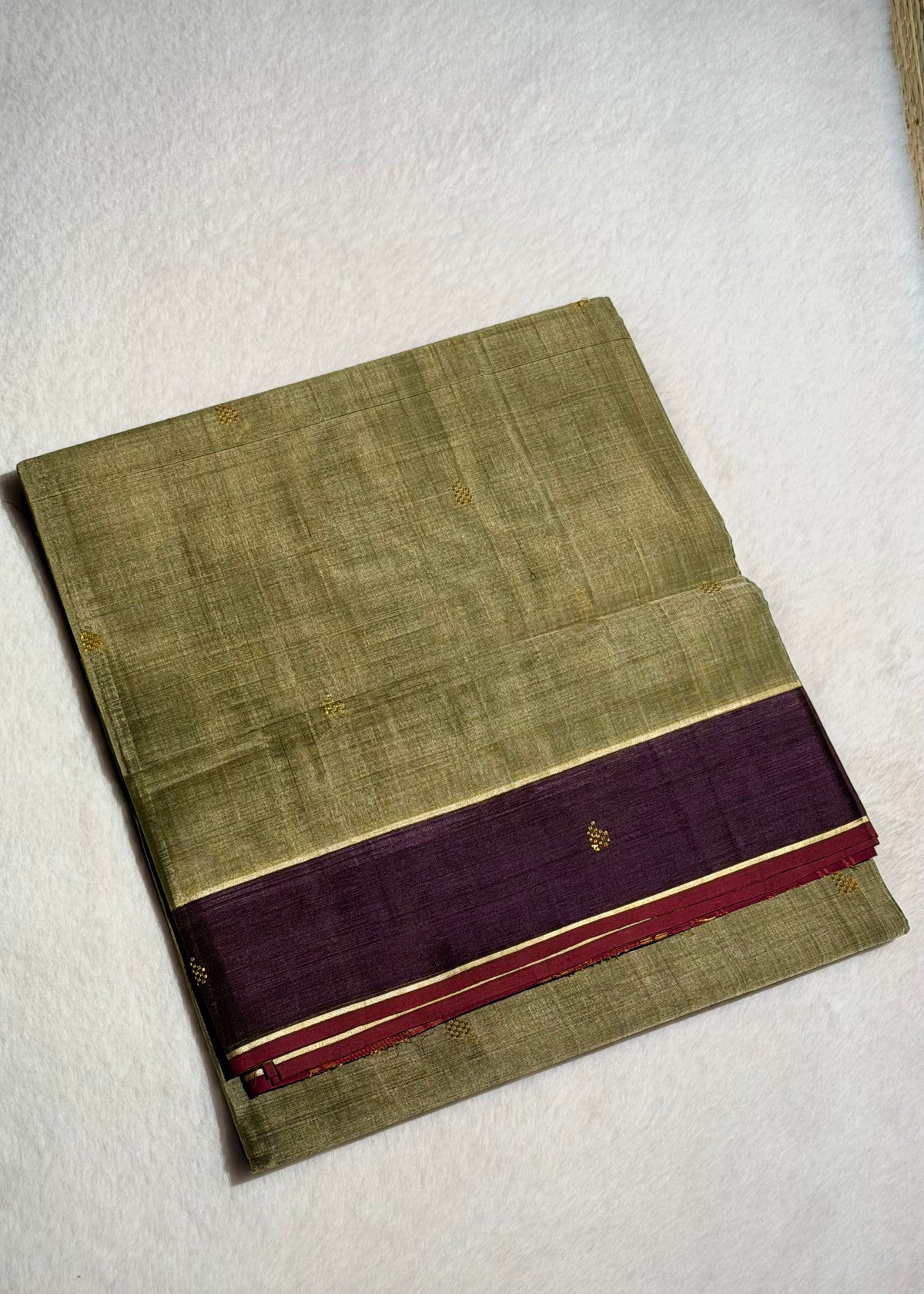 Handloom Vegan Silk Saree
