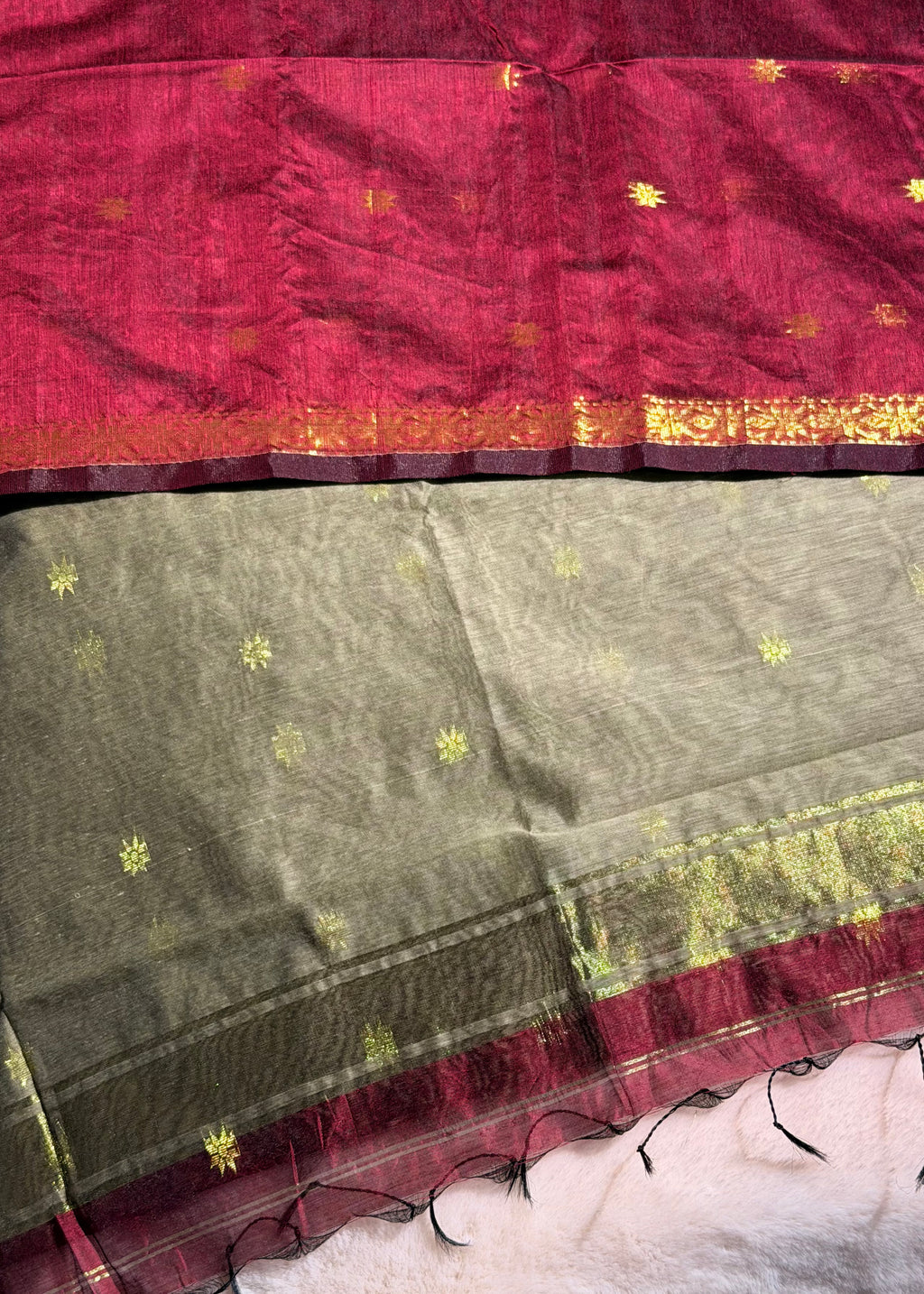 Semi Maheshwari saree