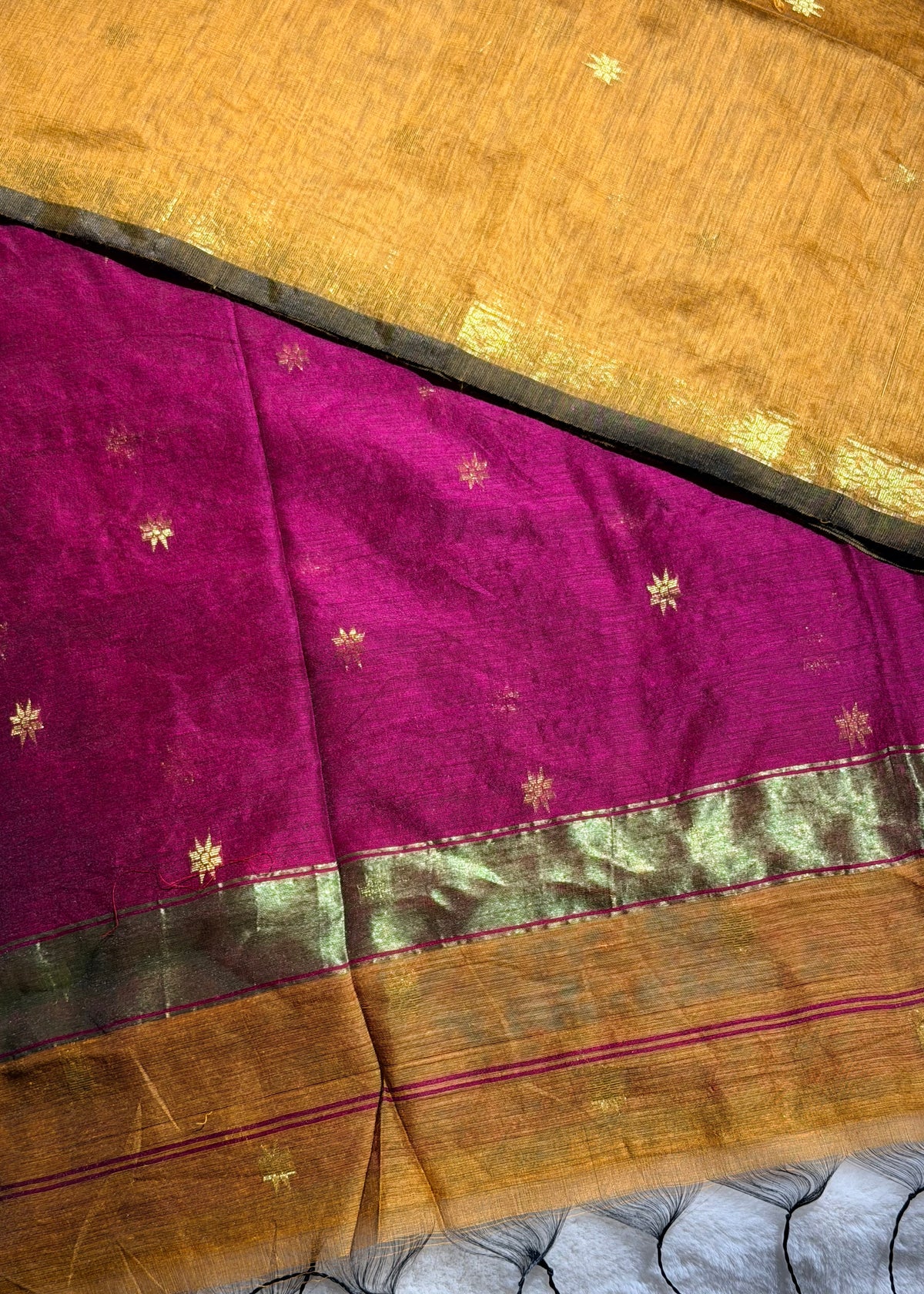 Semi Maheshwari saree