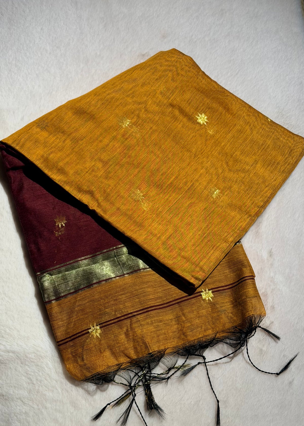Semi Maheshwari saree