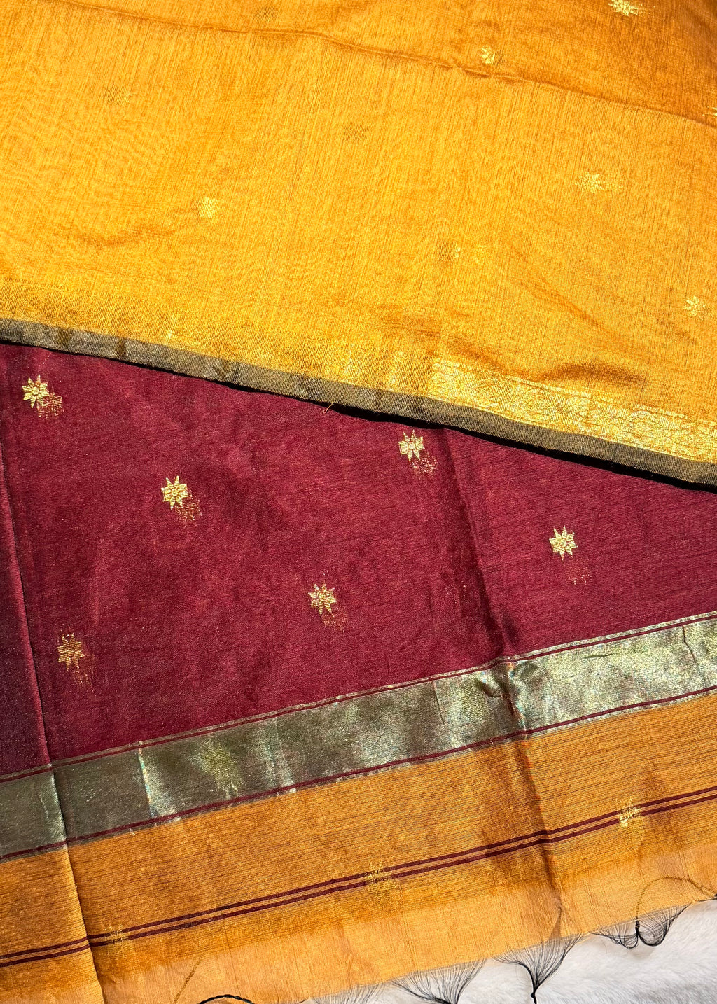 Semi Maheshwari saree