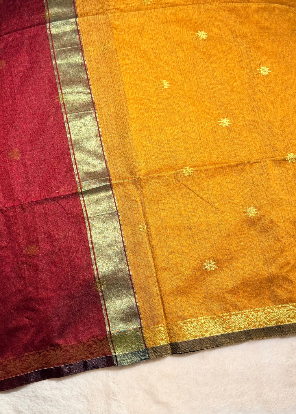 Semi Maheshwari saree
